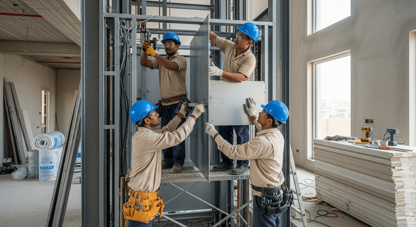 installation and assembly